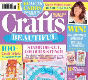 Crafts Beautiful August 2017 Issue 308 Template Pack
