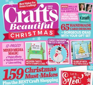 Crafts Beautiful Christmas Special 2019 Issue 338 Template Pack