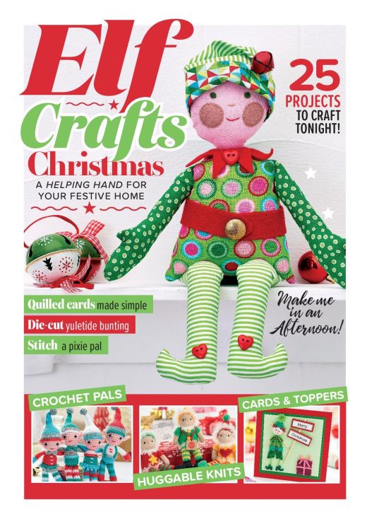 Crafts Beautiful Elf Crafts Christmas Mini Magazine - October 2017