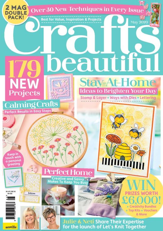 Crafts Beautiful May 2020 Issue 345 Template Pack - Free Card Making ...