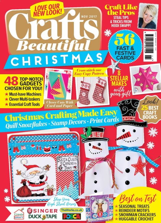 Crafts Beautiful November Issue 312 + Mini Mag Template Pack