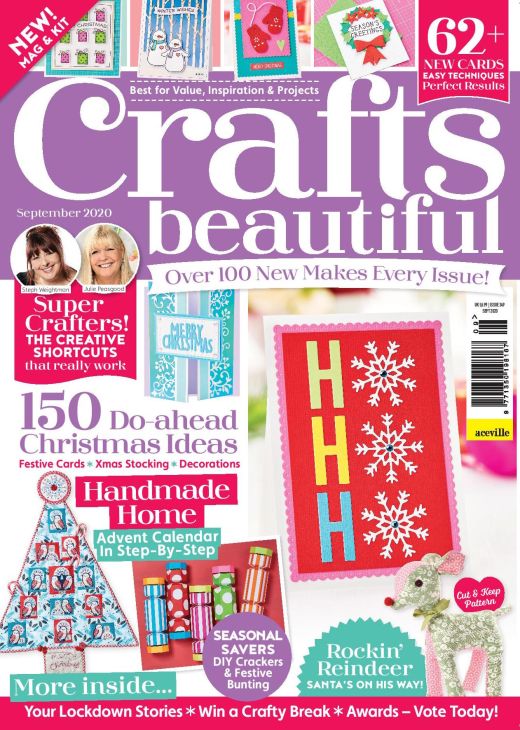 Crafts Beautiful September 2020 Issue 349 Template Pack