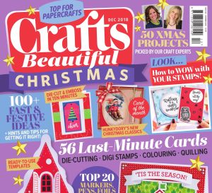 Crafts Beautiful December 2018 Issue 326 Template Pack