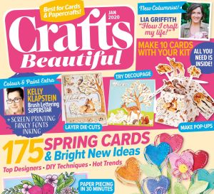 Crafts Beautiful January 2020 Issue 341 Template Pack
