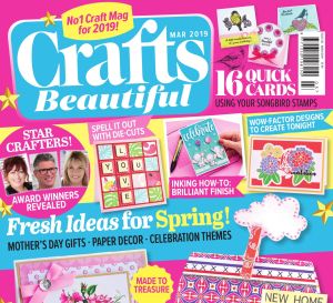 Crafts Beautiful March 2019 Issue 330 Template Pack