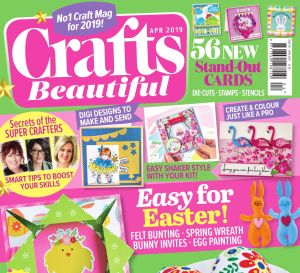 Crafts Beautiful April 2019 Issue 331 Template Pack