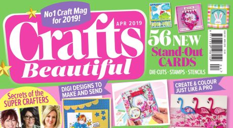 Crafts Beautiful April 2019 Issue 331 Template Pack