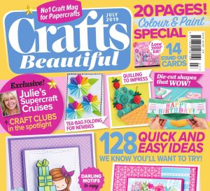 Crafts Beautiful July 2019 Issue 334 Template Pack