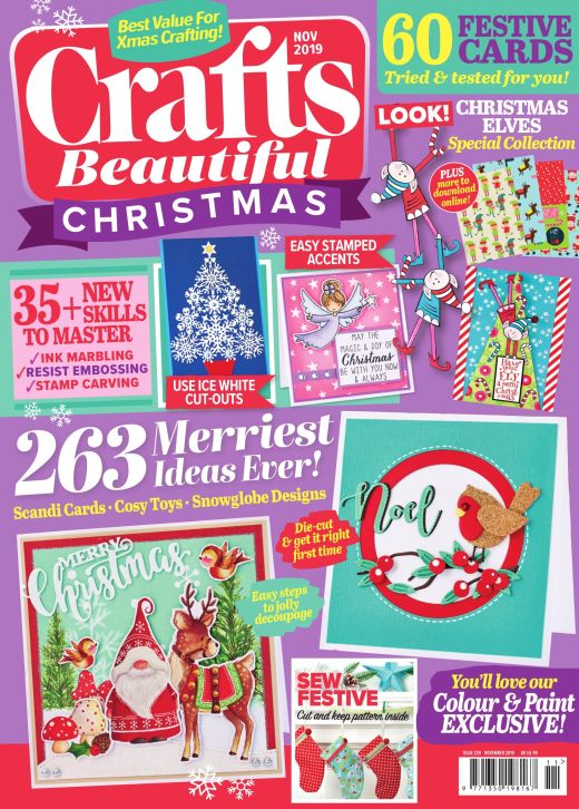 Crafts Beautiful November 2019 Issue 339 Template Pack