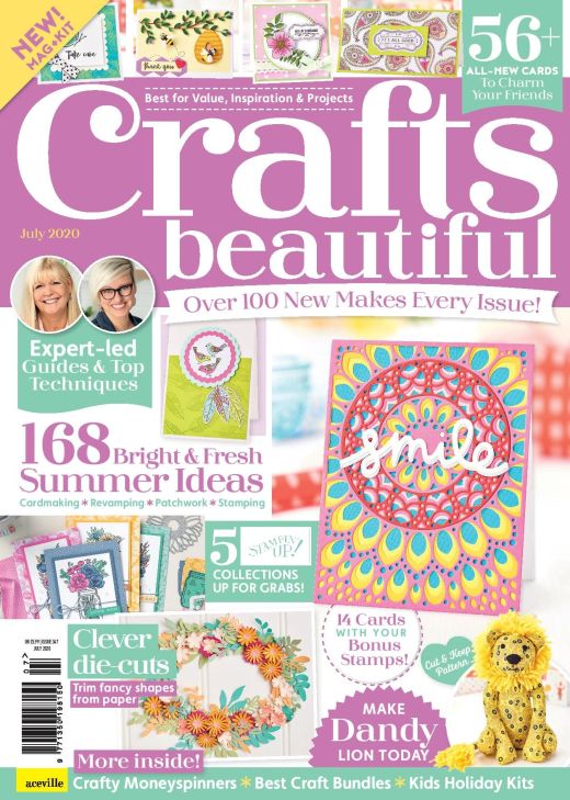 Crafts Beautiful July 2020 Issue 347 Template Pack