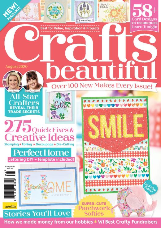 Crafts Beautiful August 2020 Issue 348 Template Pack