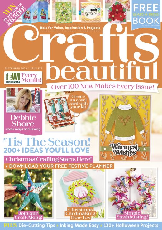 Crafts Beautiful September 2022 Issue 375 Template Pack
