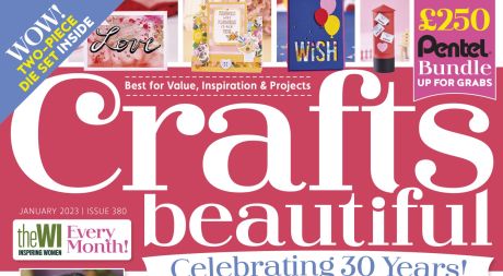 Crafts Beautiful January 2023 Issue 380 Template Pack