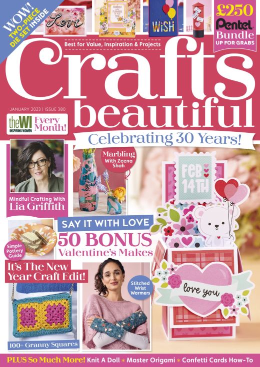Crafts Beautiful January 2023 Issue 380 Template Pack