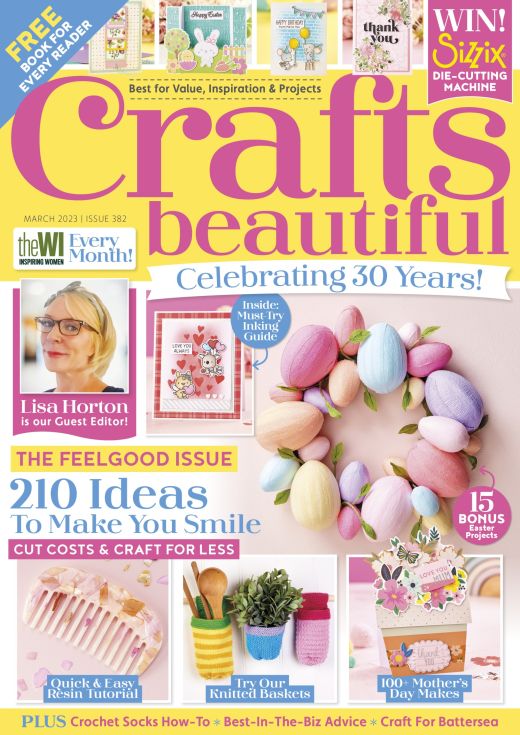 Crafts Beautiful March 2023 Issue 382 Template Pack