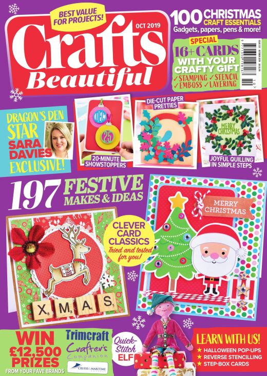 Crafts Beautiful October 2019 Issue 337 Template Pack