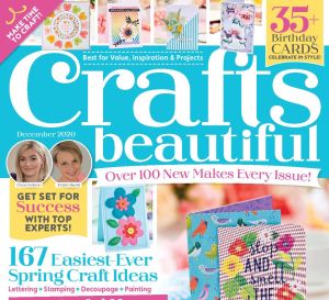 Crafts Beautiful December 2020 Issue 353 Template Pack