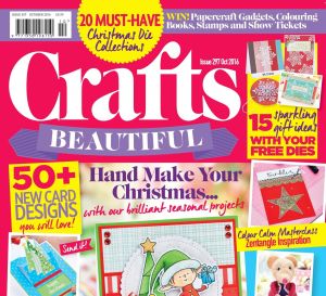 Crafts Beautiful October 2016 Issue 297 Template Pack