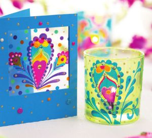 Painted Tea Lights