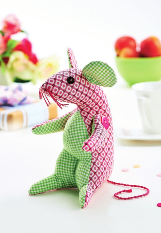 Free stuffed mouse sewing pattern deals
