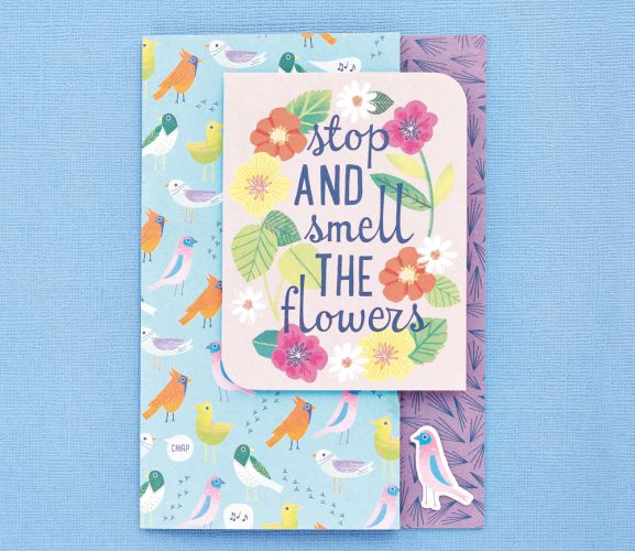 Quick Thoughtful Spring Card