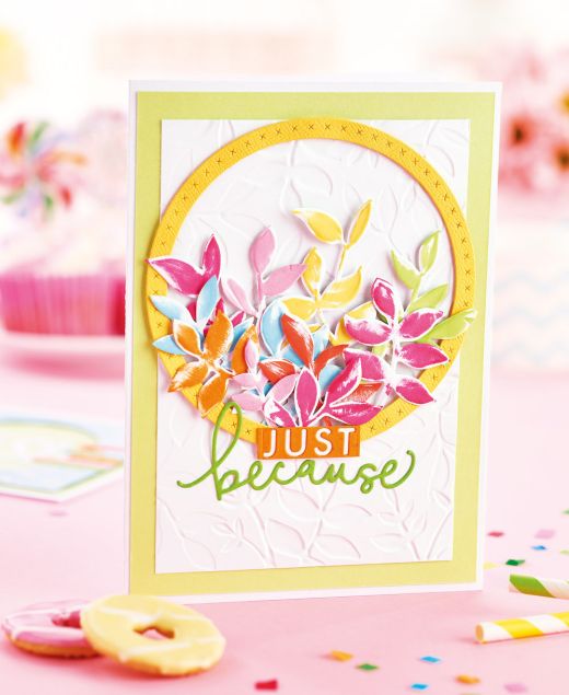 Floral Die-Cutting and Embossing Collection