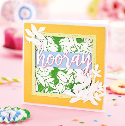 Floral Die-Cutting and Embossing Collection