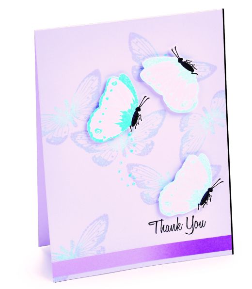 Two Bonus Cards With Your 3D Butterfly Card Kit