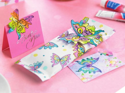 Hand-Painted Butterfly Gifts