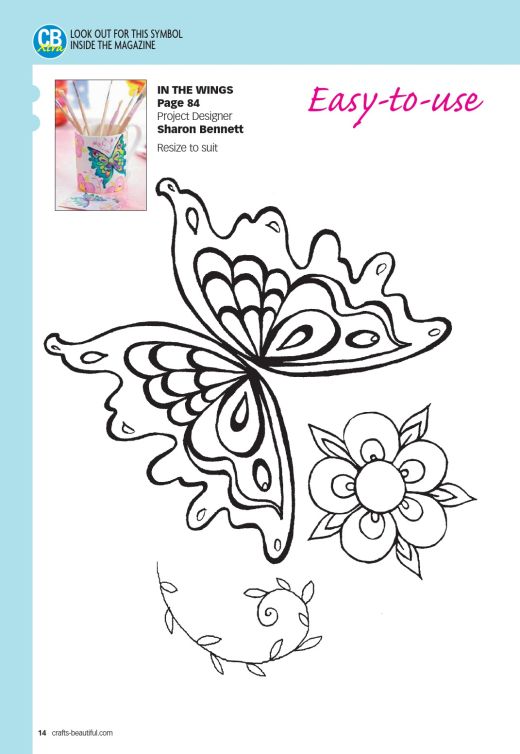 Hand-Painted Butterfly Gifts