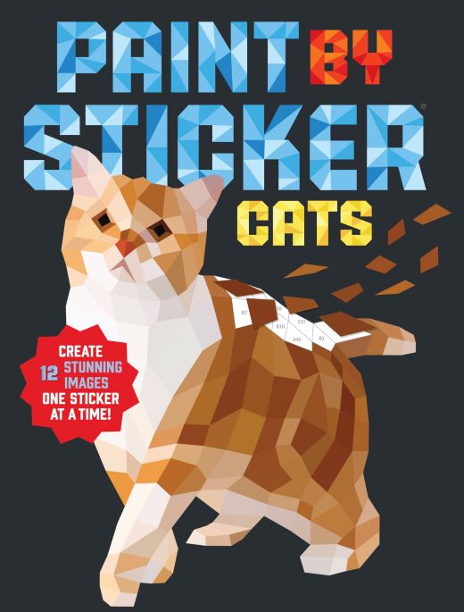Win a copy of Paint By Sticker: Cats