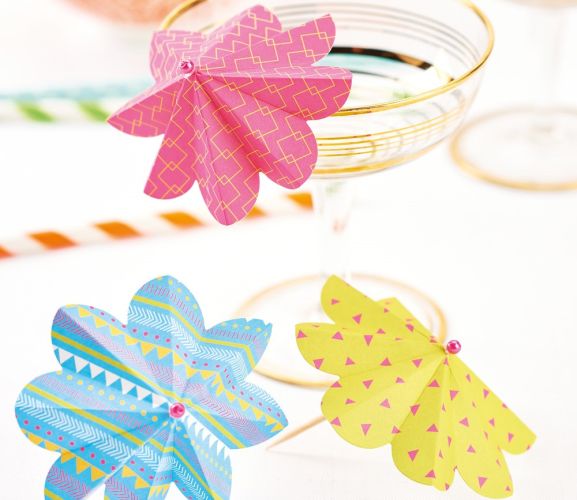 Spring Paper Wreath