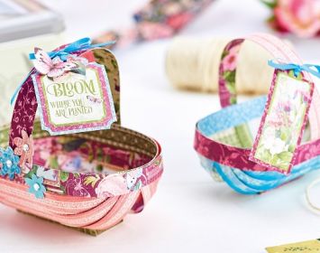 Papercraft Garden Scene