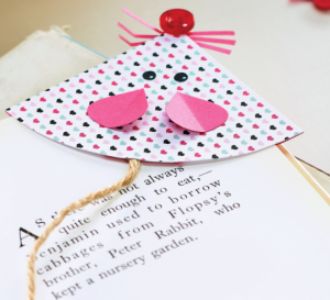 Papercraft Mouse Bookmark