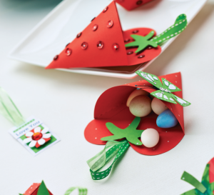 Papercraft Strawberries