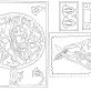 Modern Christmas Papercutting Template