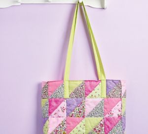 Patchwork Beach Tote