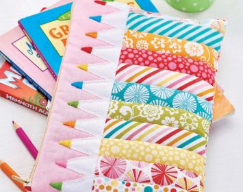 Patchwork Pencil Case