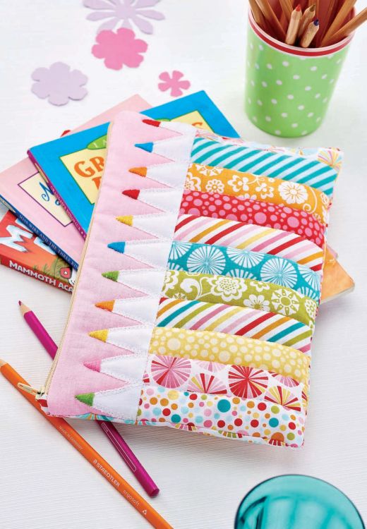 Patchwork Pencil Case