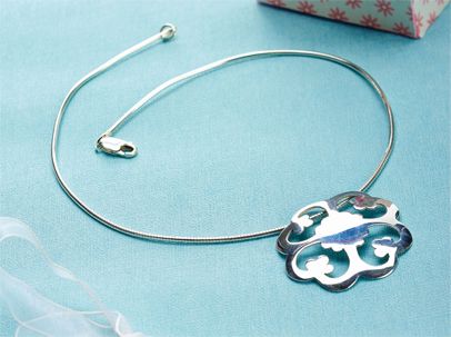 Make Silver Sheet Pendants