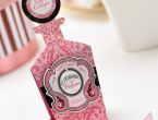 Feminine Perfume Card Motifs