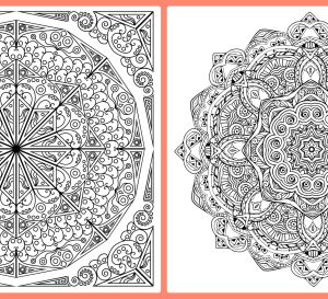 More Mandala Colouring In Pages