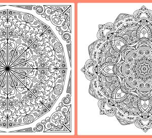 More Mandala Colouring In Pages