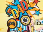 Pop Art Father’s Day Cards