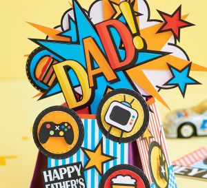 Pop Art Father’s Day Cards