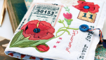 Remembrance Poppy Journal