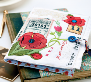 Remembrance Poppy Journal