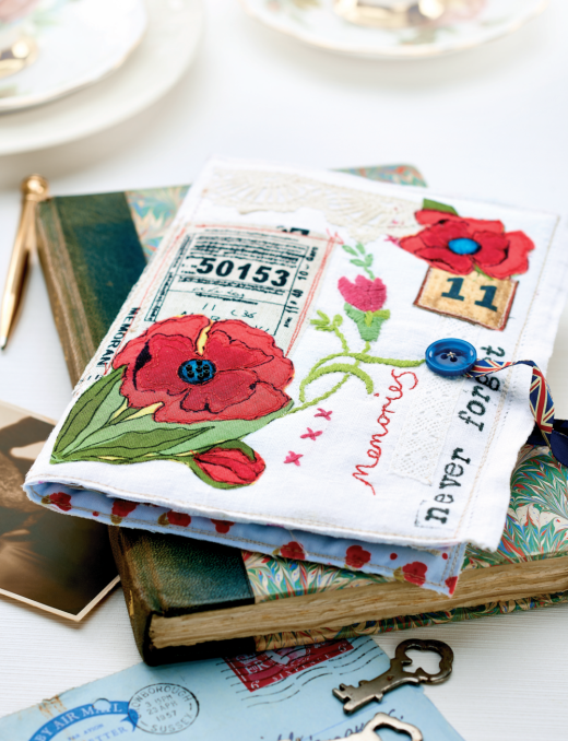 Remembrance Poppy Journal