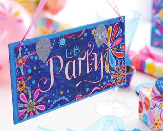 Posca Pen Decorated Party Set