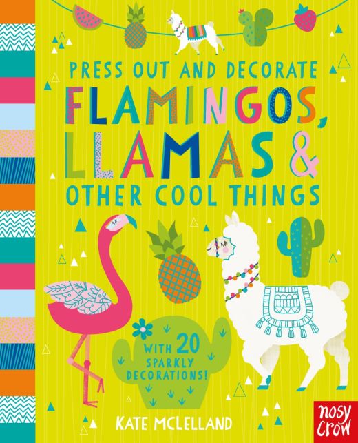 FREE 3-D Llama, Flamingo and Cactus Decorations